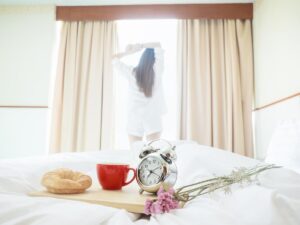 一日の始まり